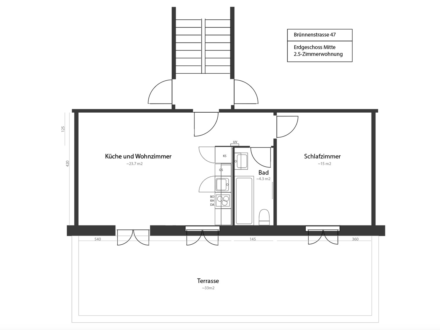 Appartement de 1 ½ pièce, photo 5 sur 8