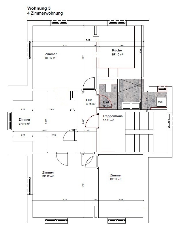 Appartement de 4 pièces, photo 3 sur 3