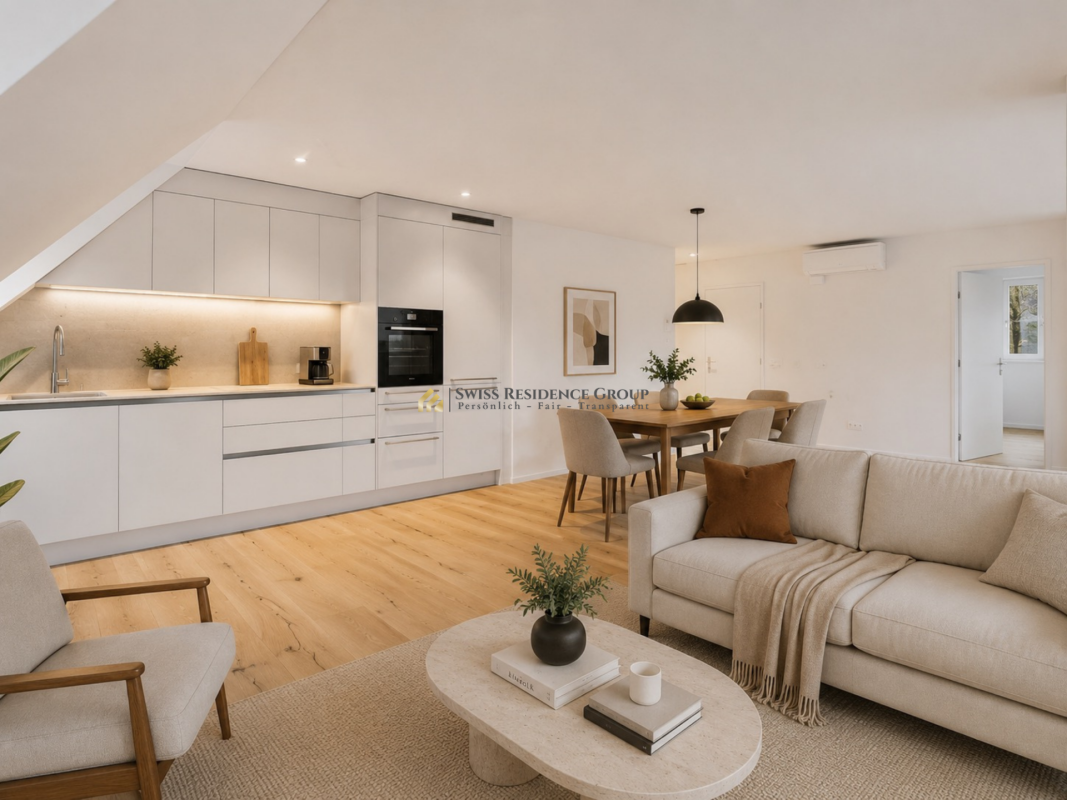 Appartement en attique de 3 ½ pièces, photo 2 sur 10
