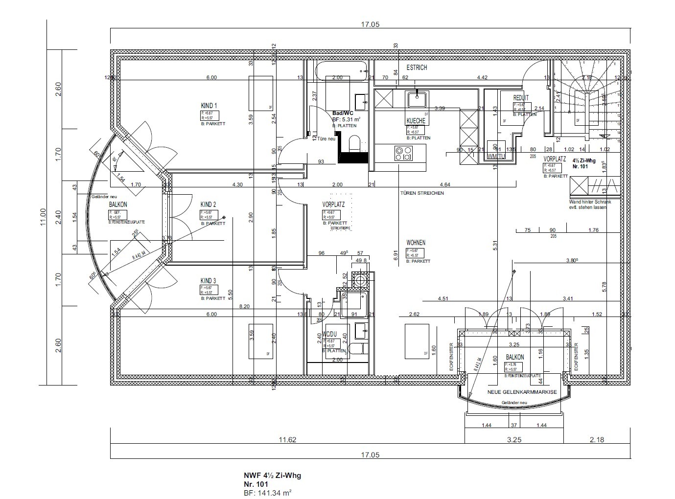 4 ½ rooms apartment, photo 1 sur 8