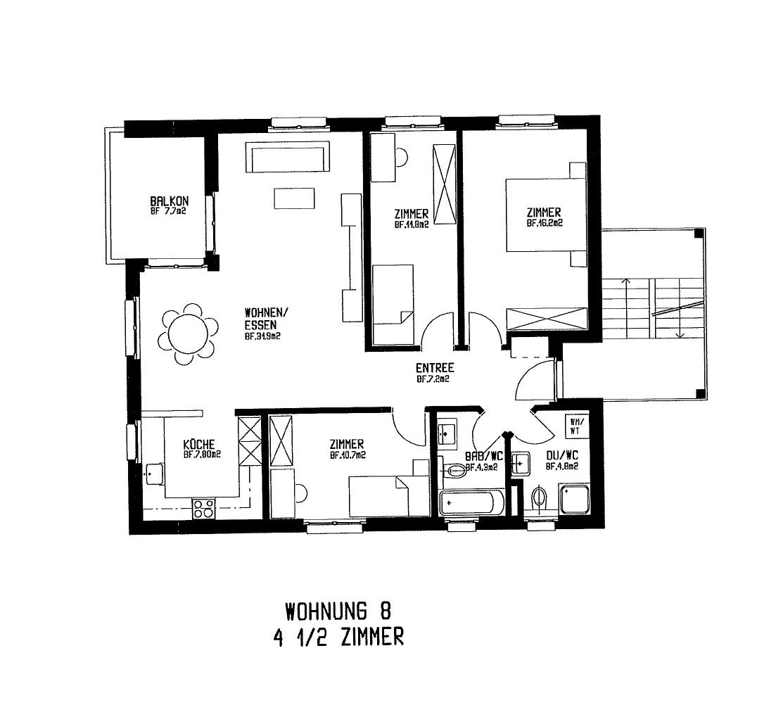 Appartement de 2 ½ pièces, photo 4 sur 4