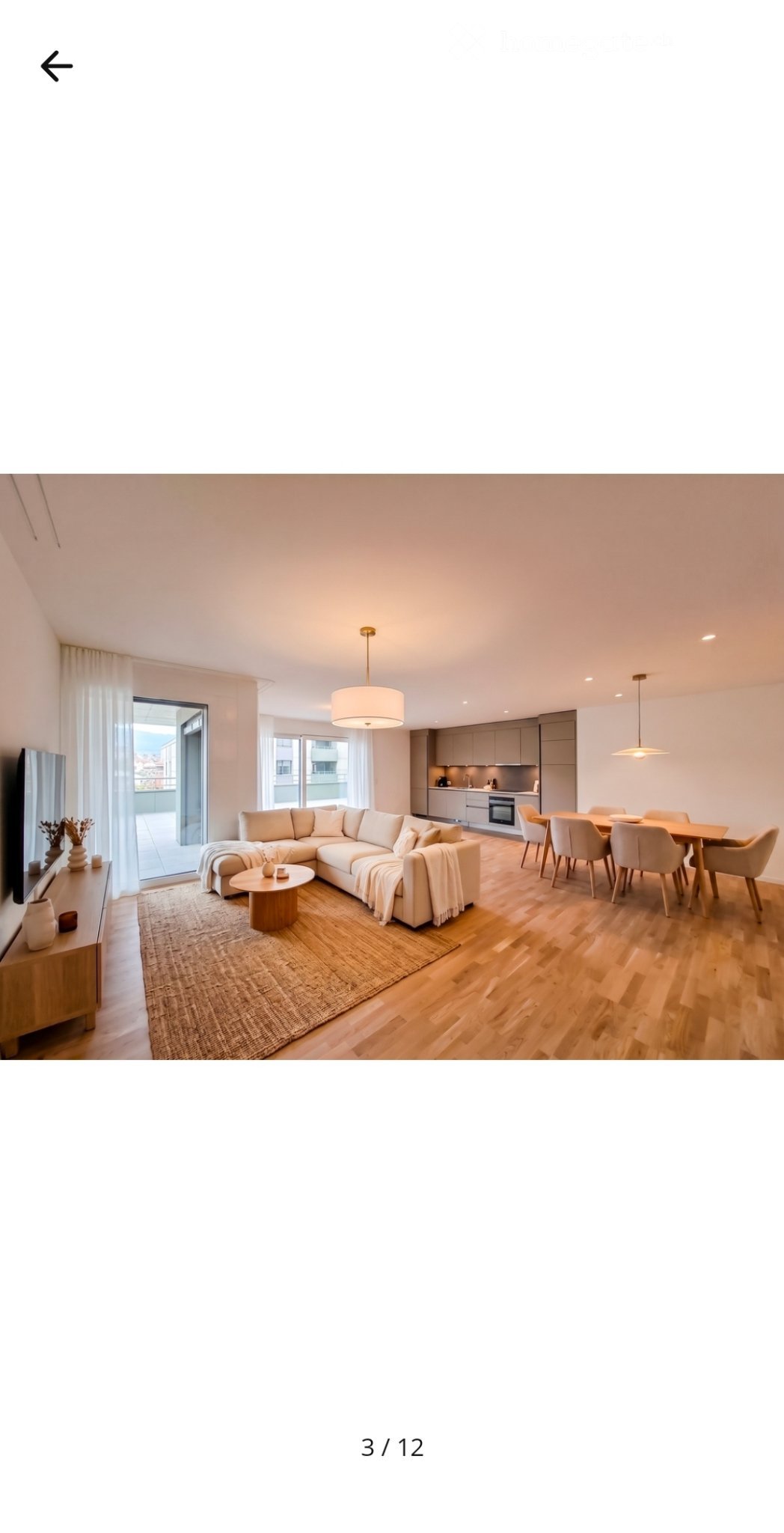 3 rooms apartment, photo 1 sur 5