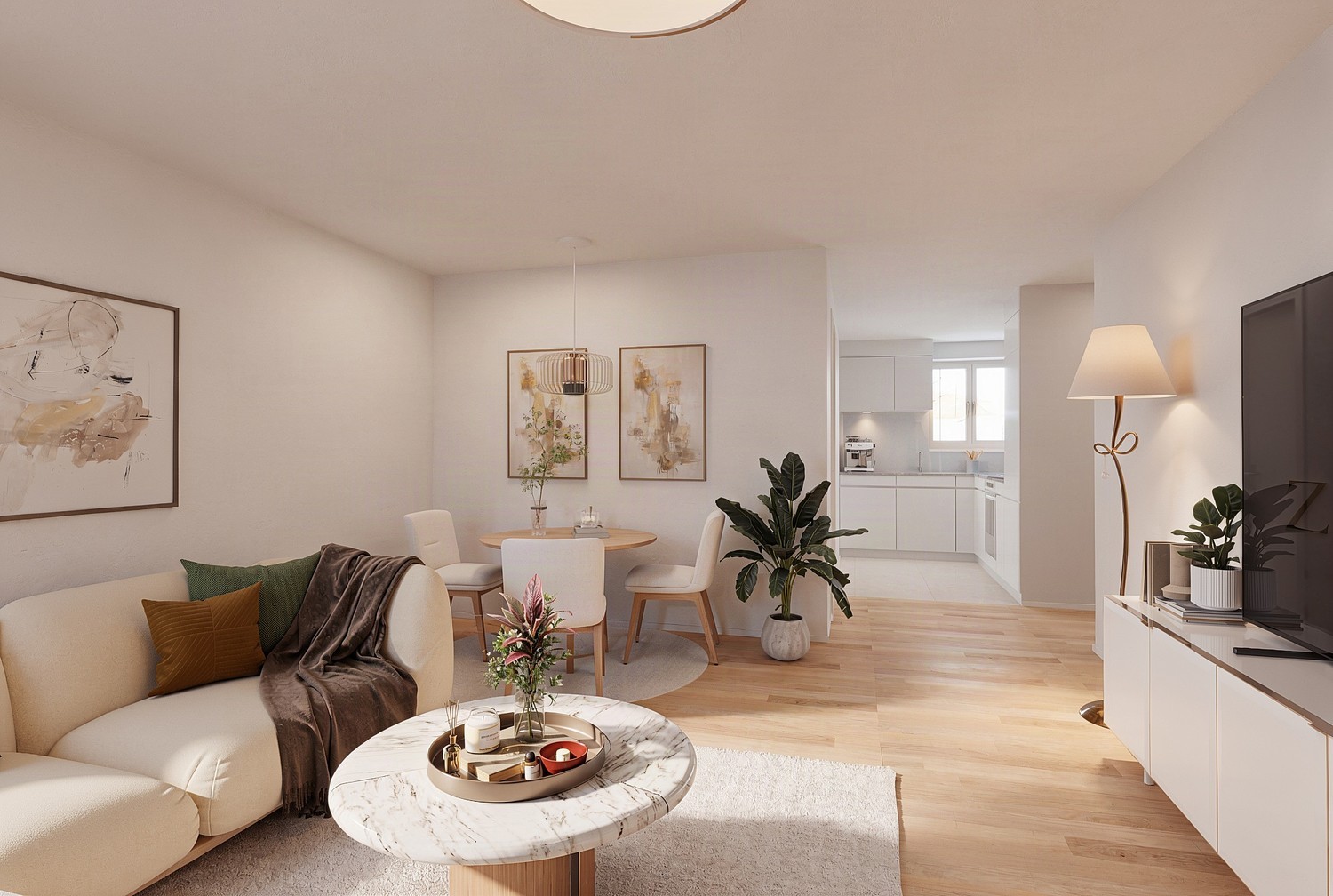 Appartement de 3 ½ pièces, photo 1 sur 3