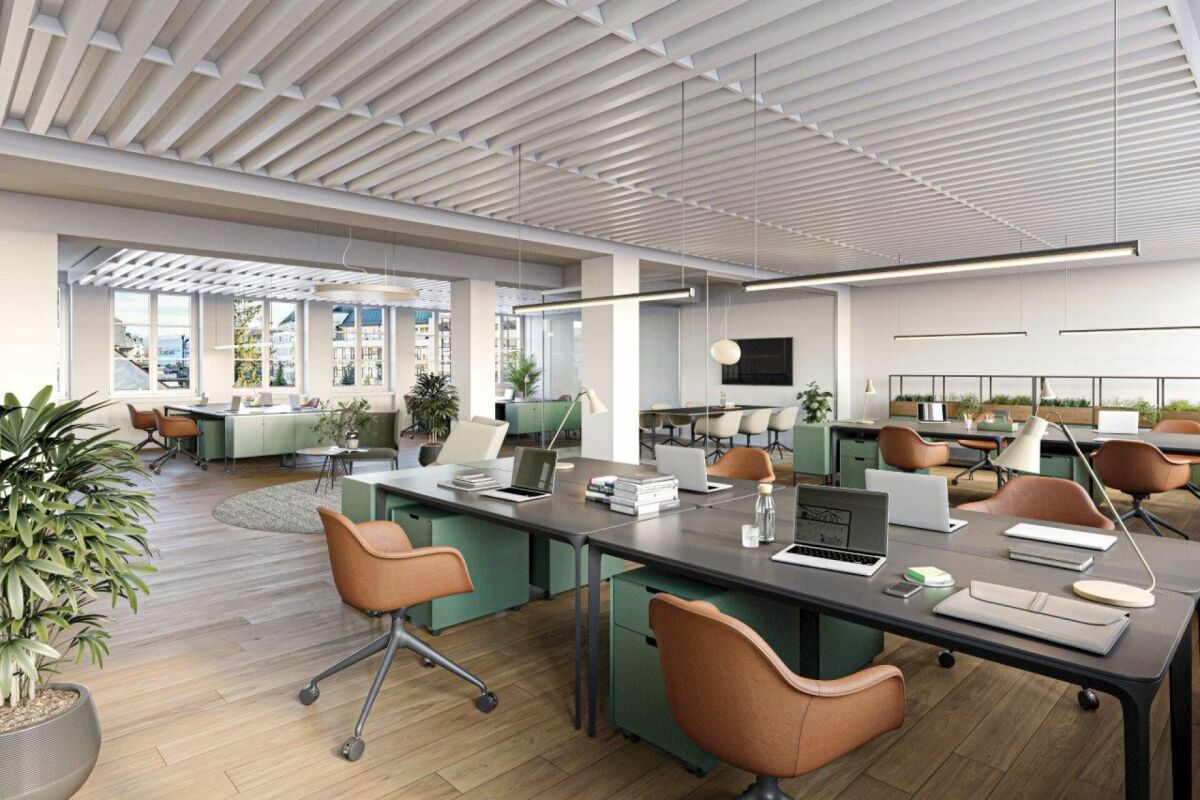 2390m² bureau
