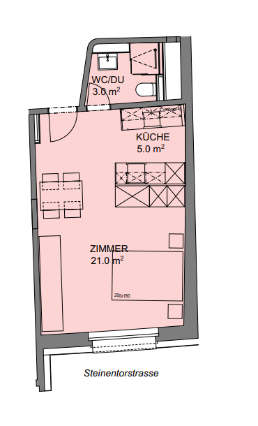 Appartement 1 pièce, photo 4 sur 10
