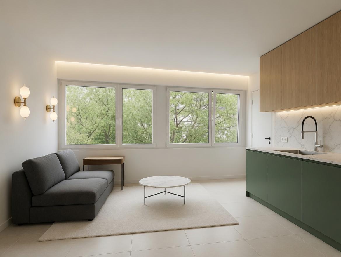 1 room furnished flat, photo 2 sur 3