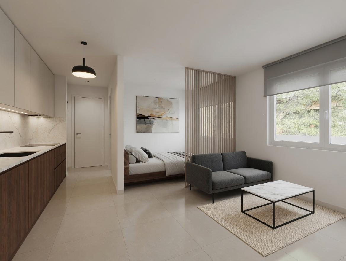 1 room furnished flat, photo 1 sur 3