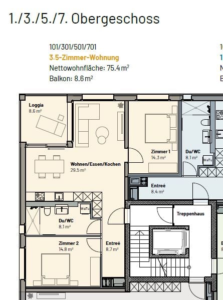 Appartement de 2 ½ pièces, photo 7 sur 7