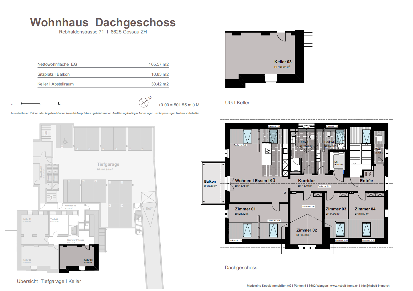 Appartement de 5 ½ pièces sous les combles