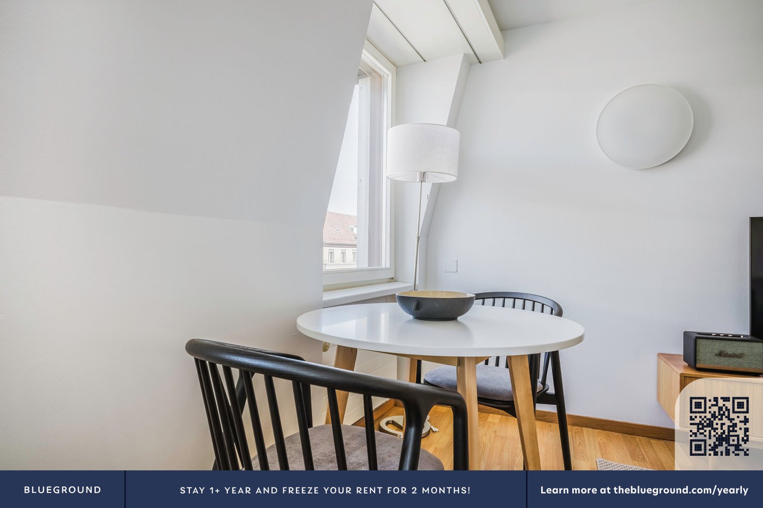 Appartement meublé de 1 ½ pièces