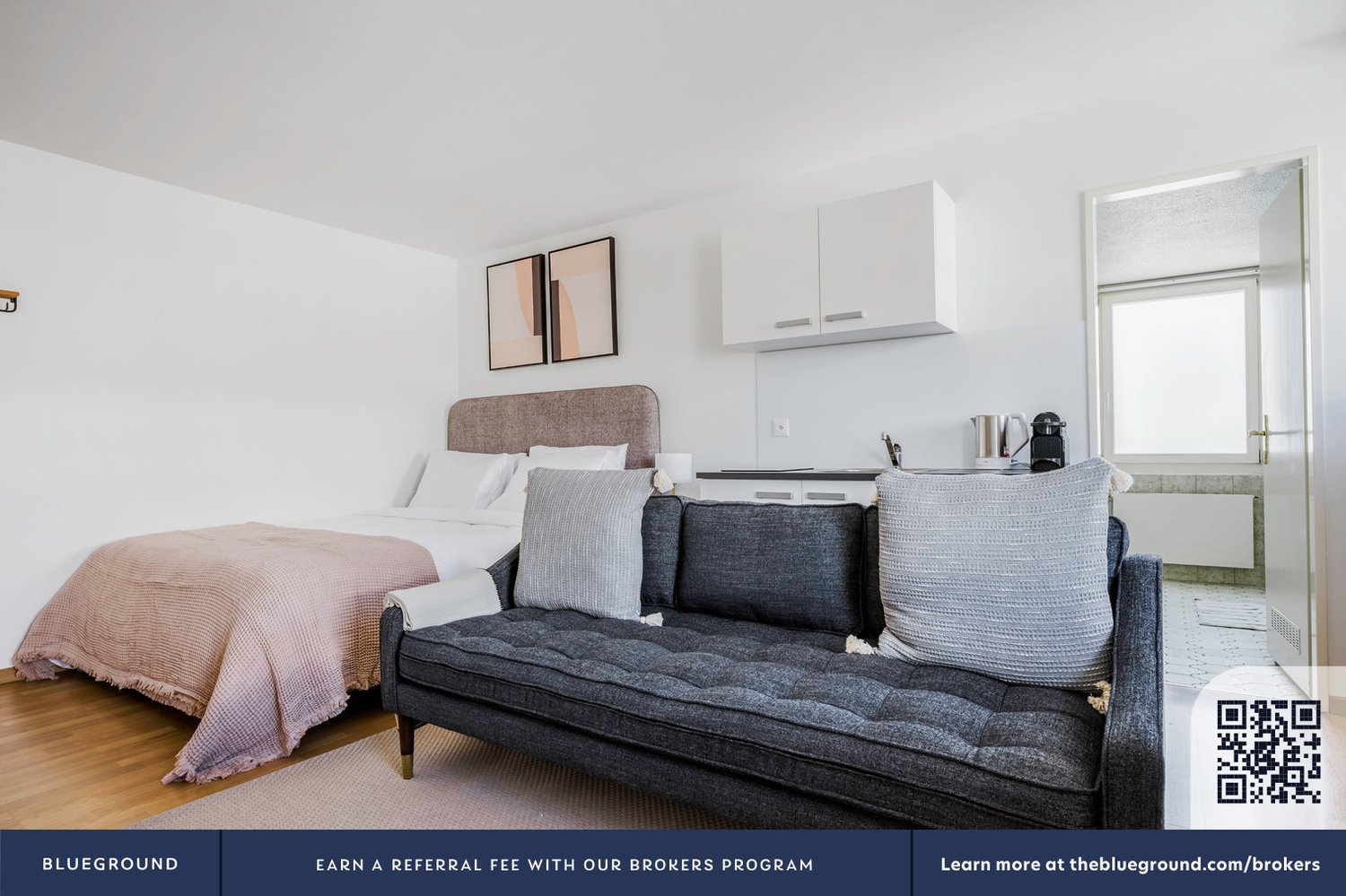 Appartement meublé de 1 ½ pièces