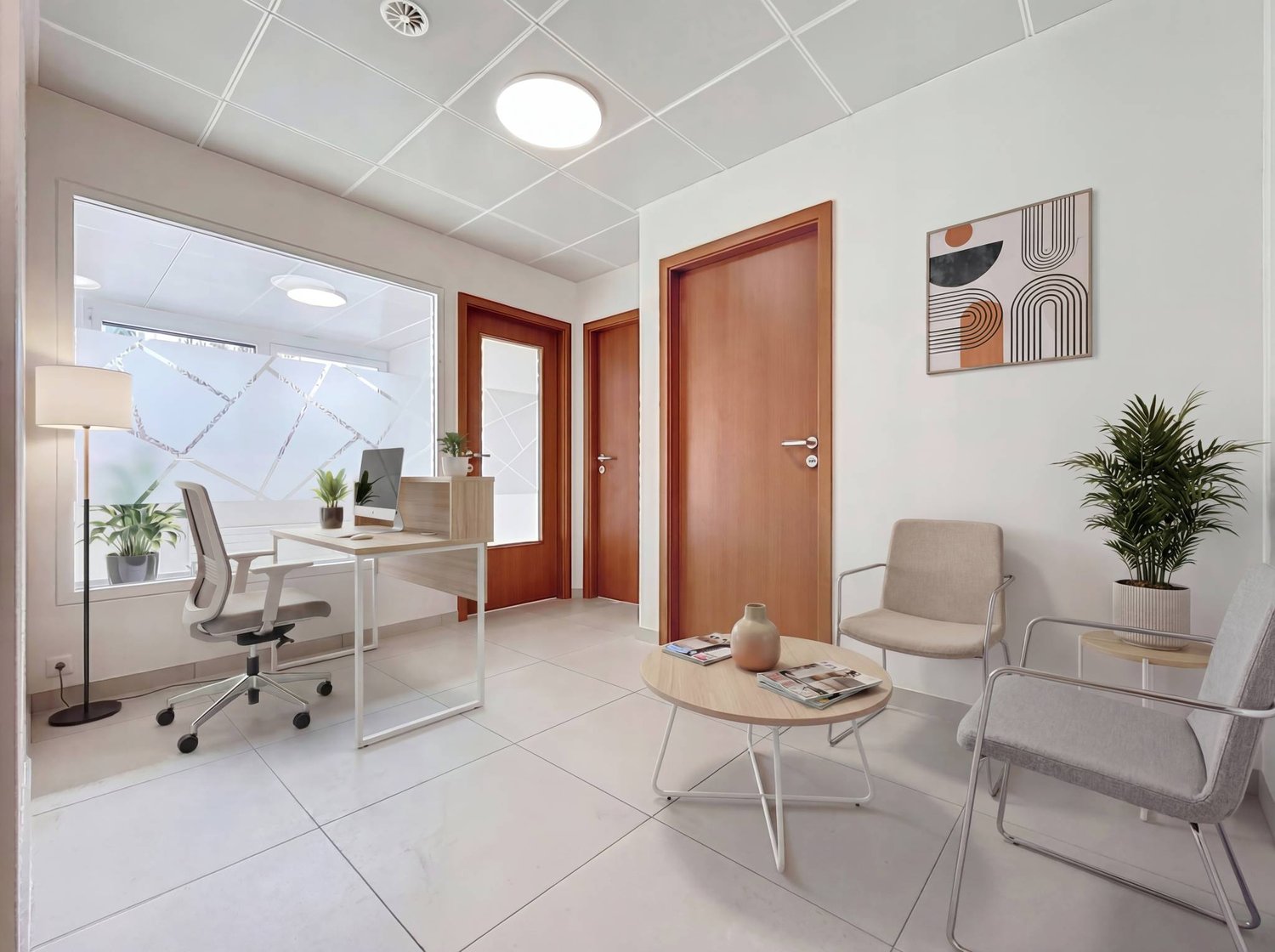 65m² office