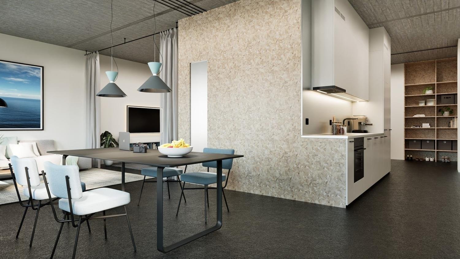 Loft 1 ½ pièces