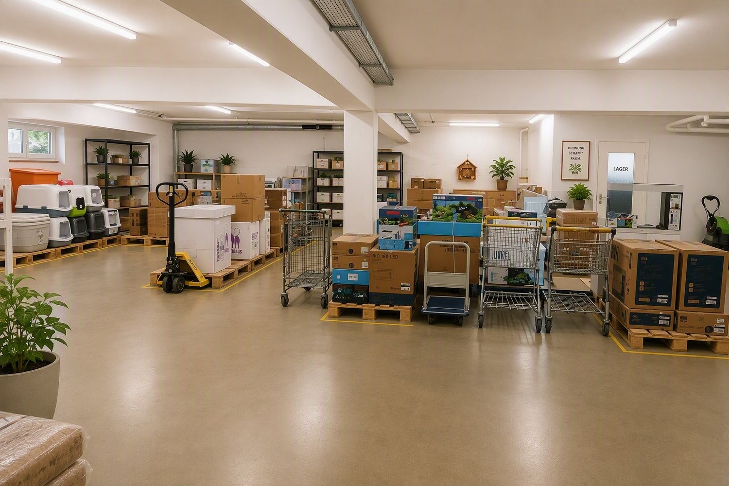 Local de stockage de 430m²
