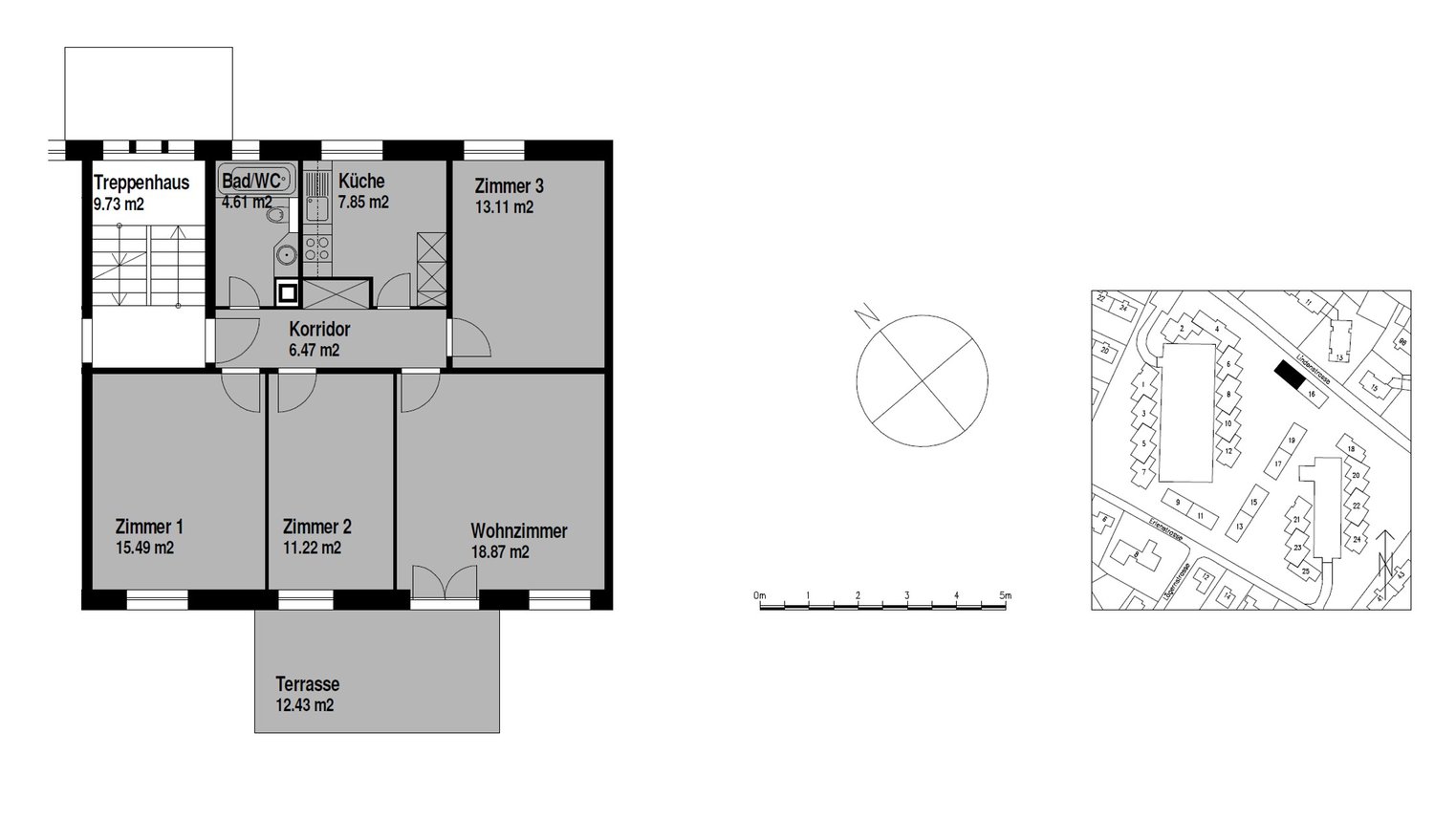 Appartement de 4 pièces
