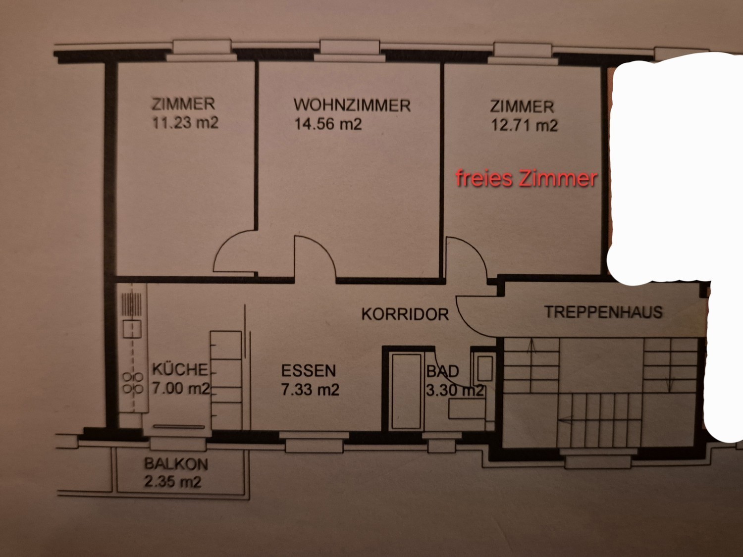 Chambre dans une colocation