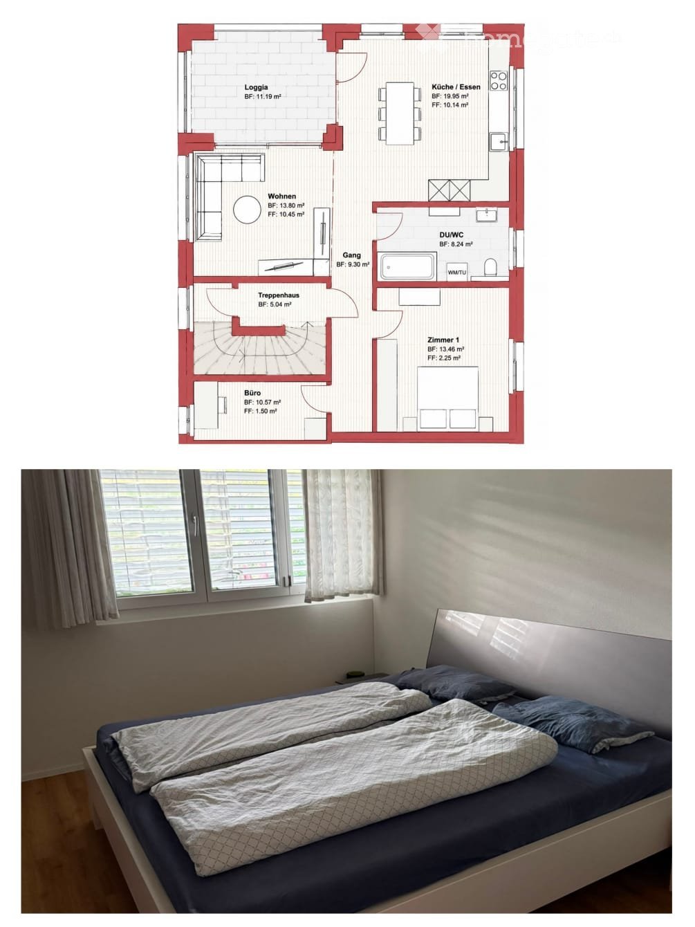 Appartement de 3 ½ pièces, photo 1 sur 5