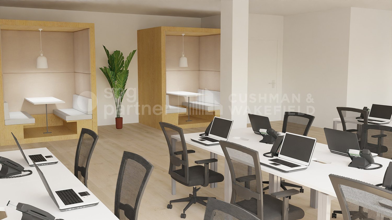 135m² office, photo 1 sur 5
