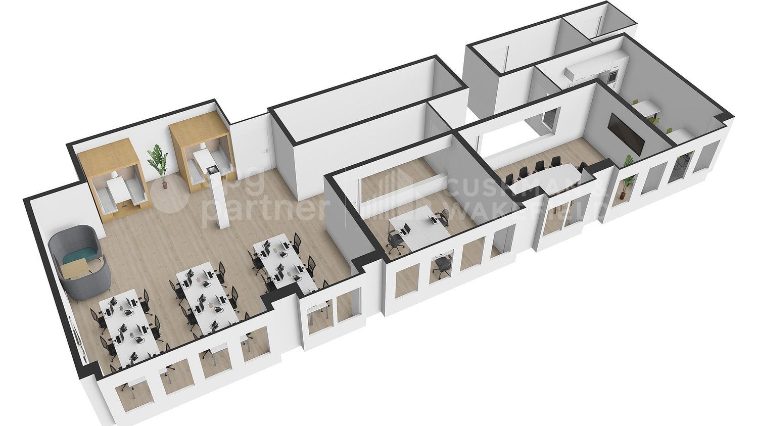 135m² office, photo 4 sur 5