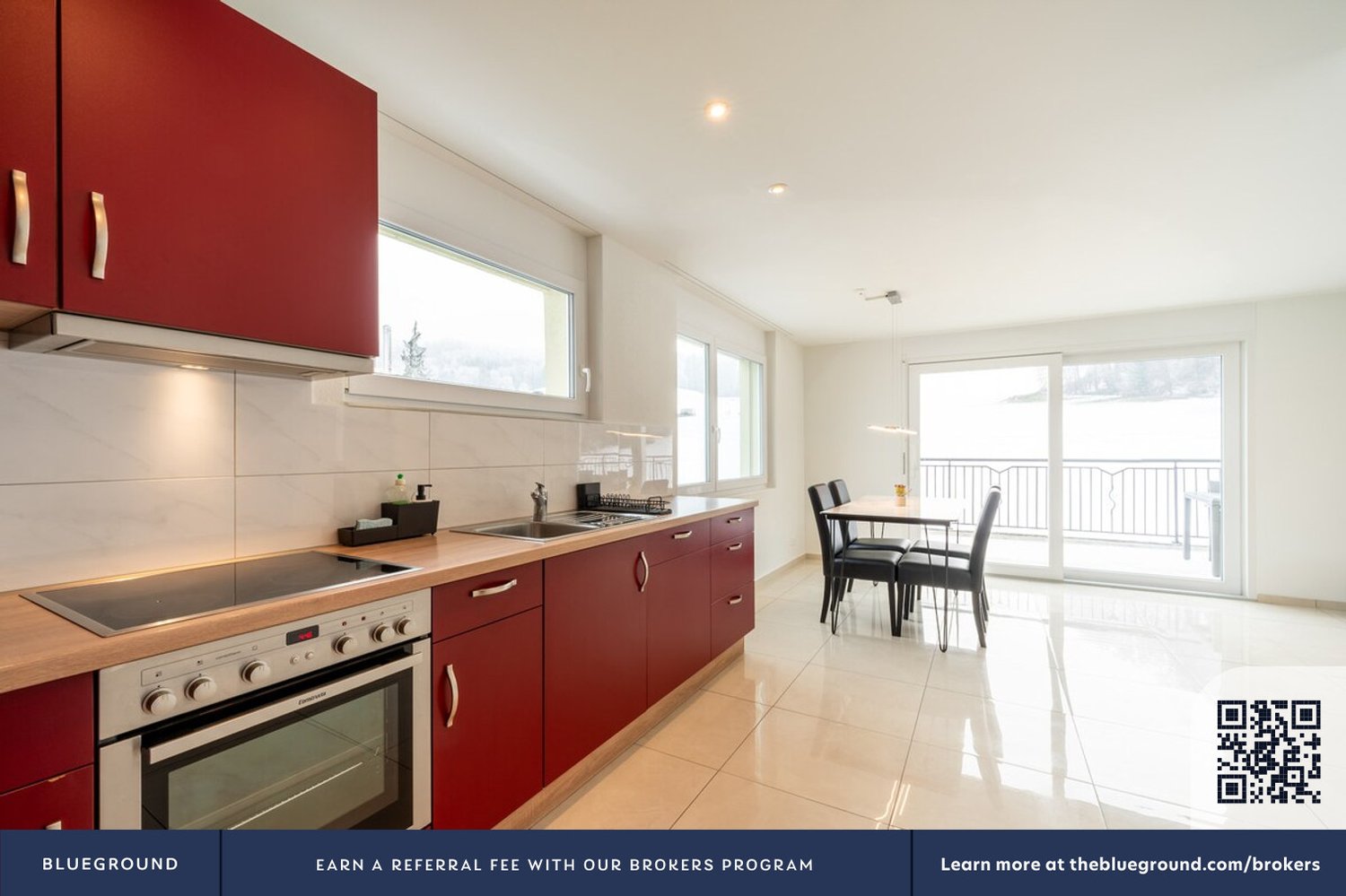 3 pièces appartement meublé