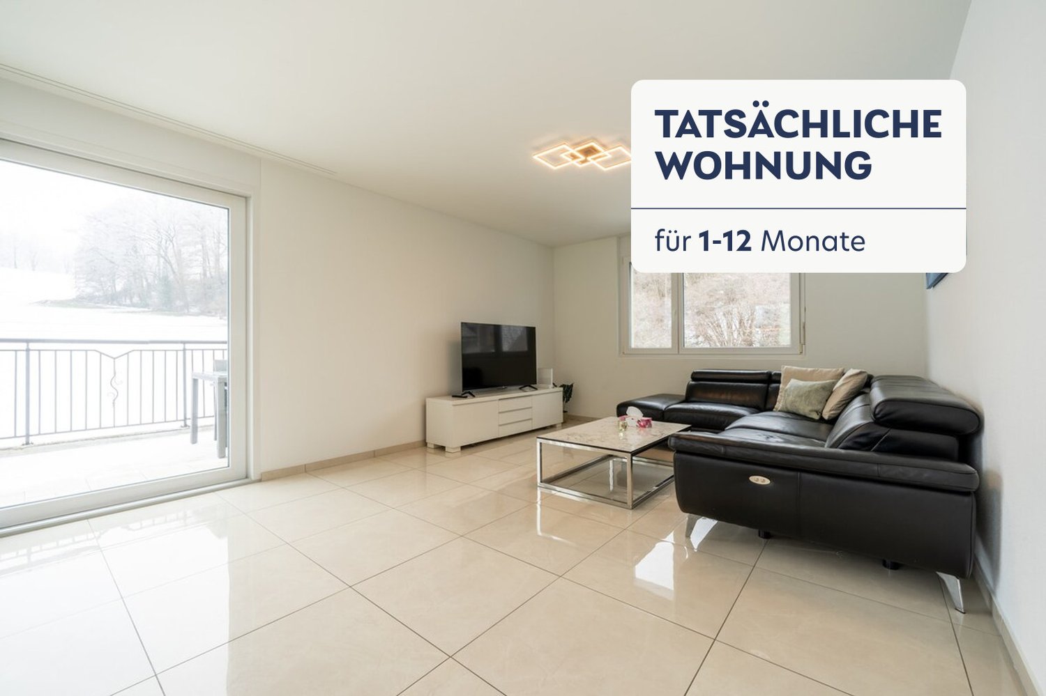 3 pièces appartement meublé