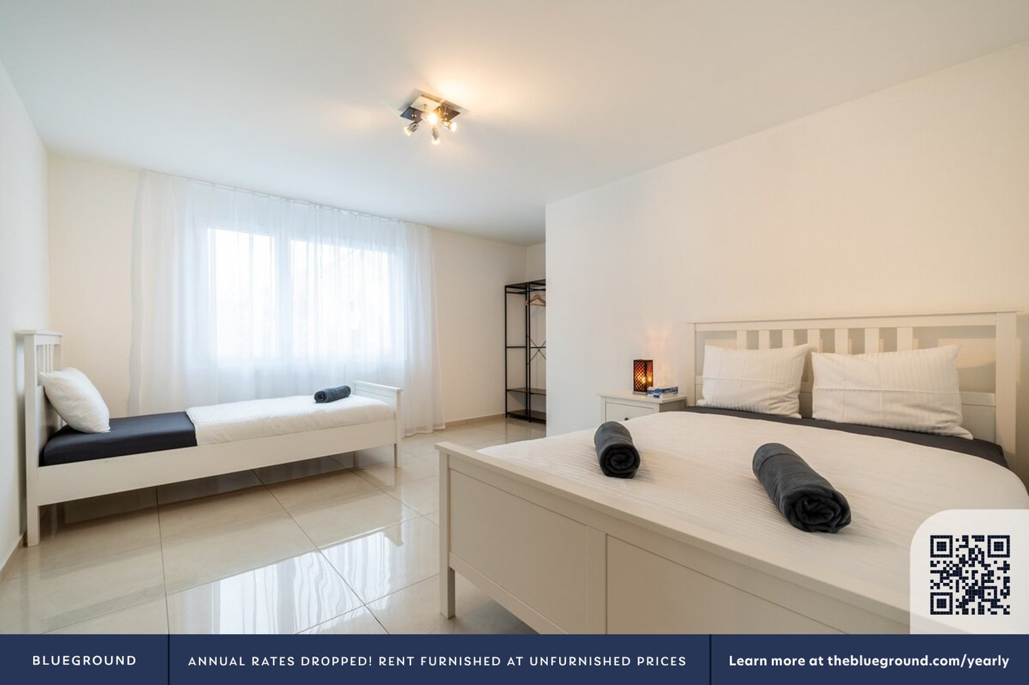 3 pièces appartement meublé