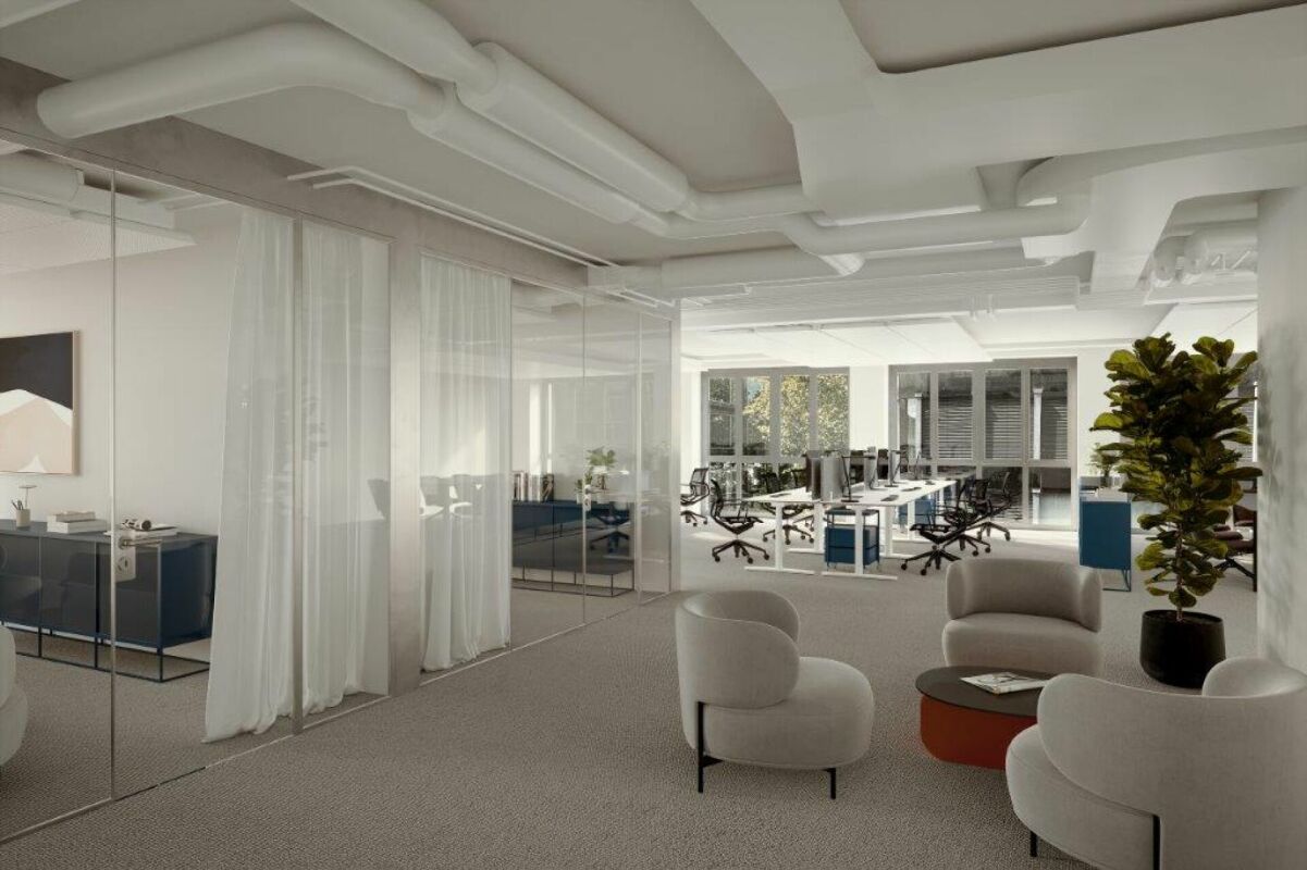 250m² bureau