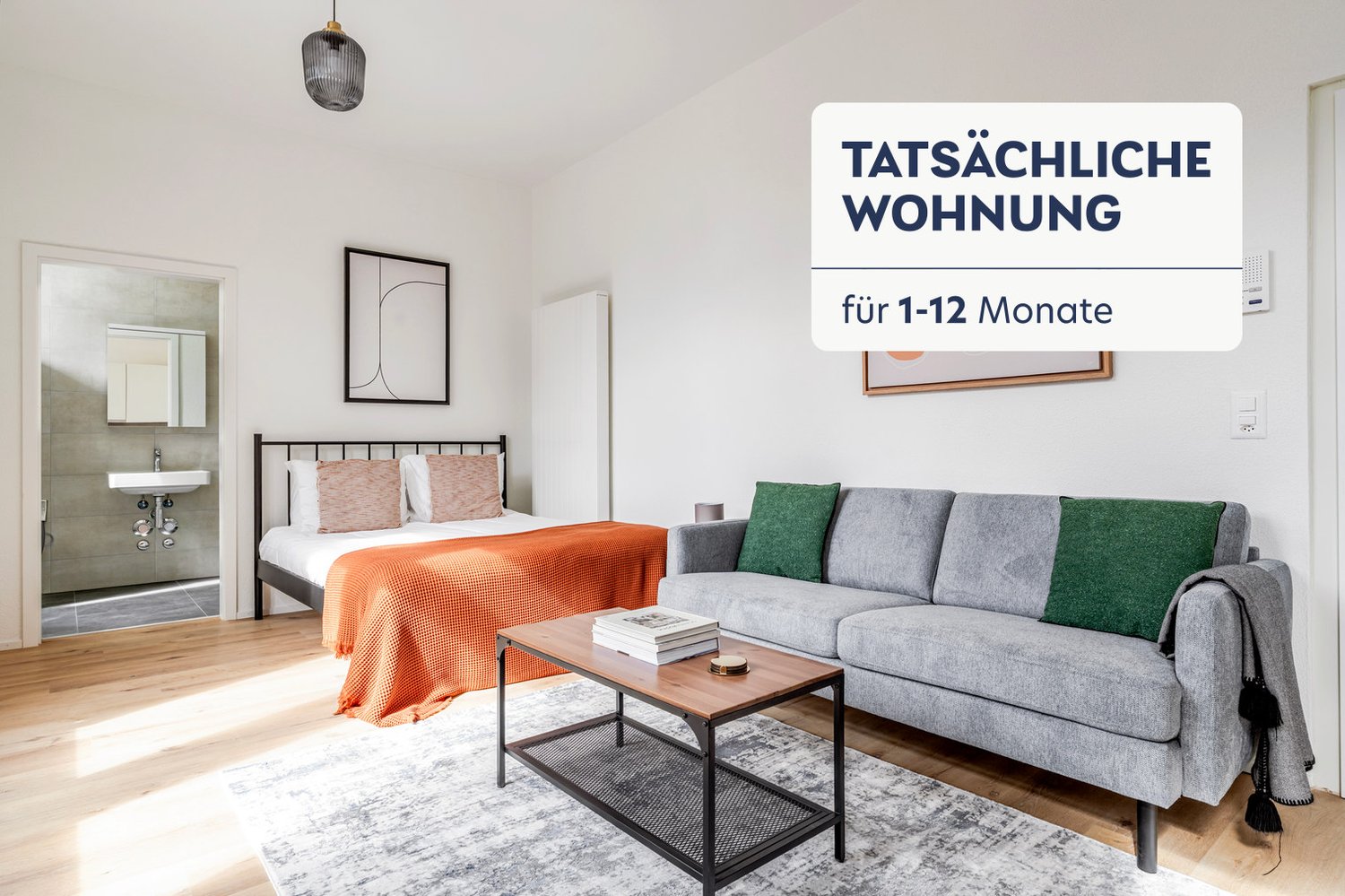 1 ½ rooms furnished flat, photo 1 sur 10