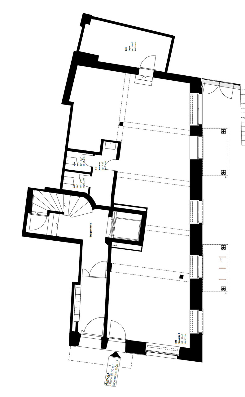 Commerce de 85m²
