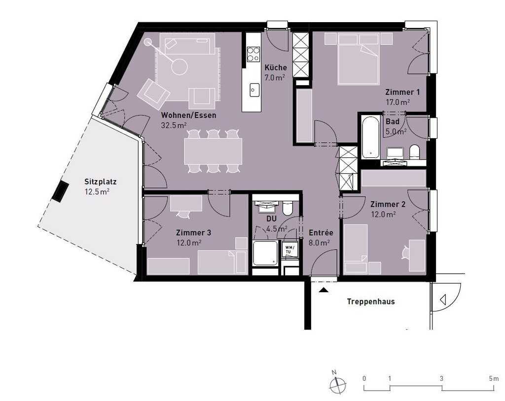 Appartement de 4 ½ pièces