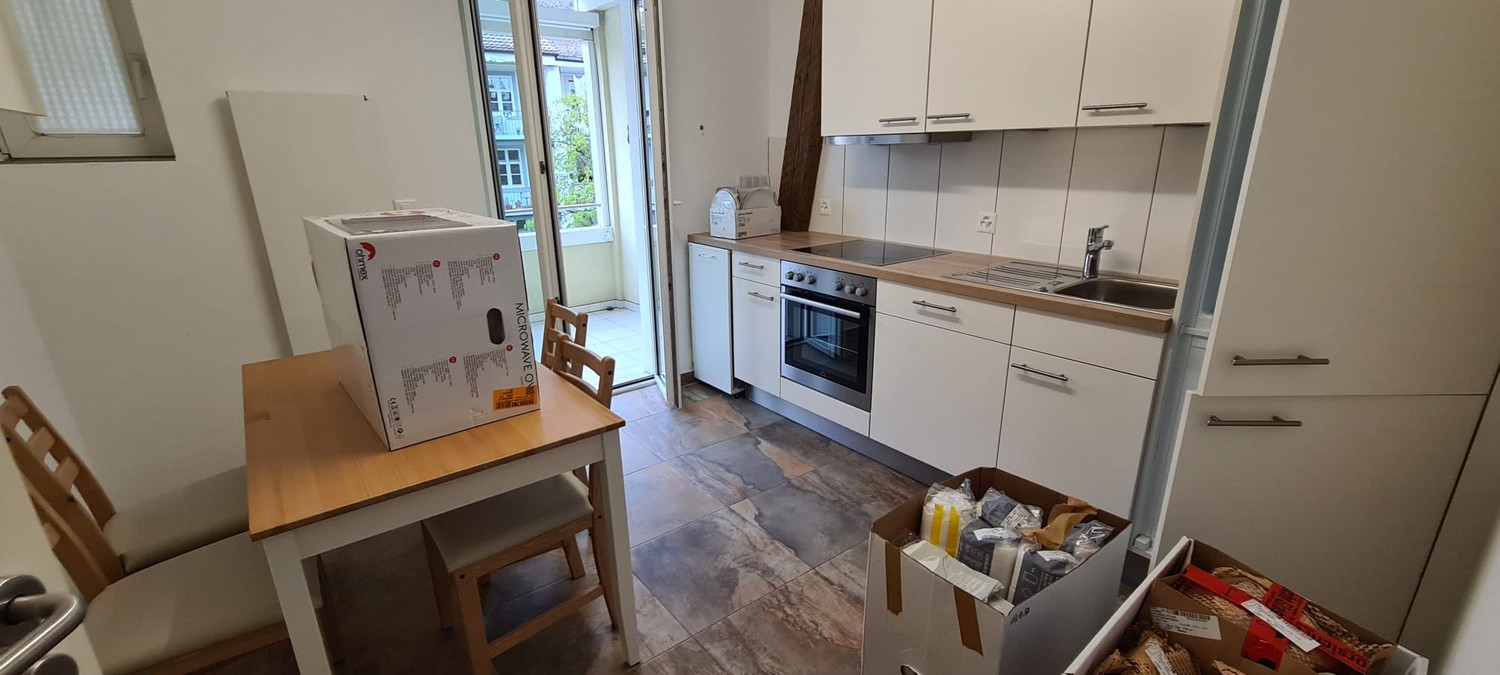 Chambre meublée dans un appartement en colocation bien entretenu (près de la Messe Basel)