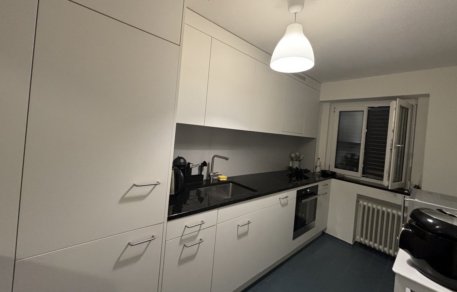 3 rooms furnished flat