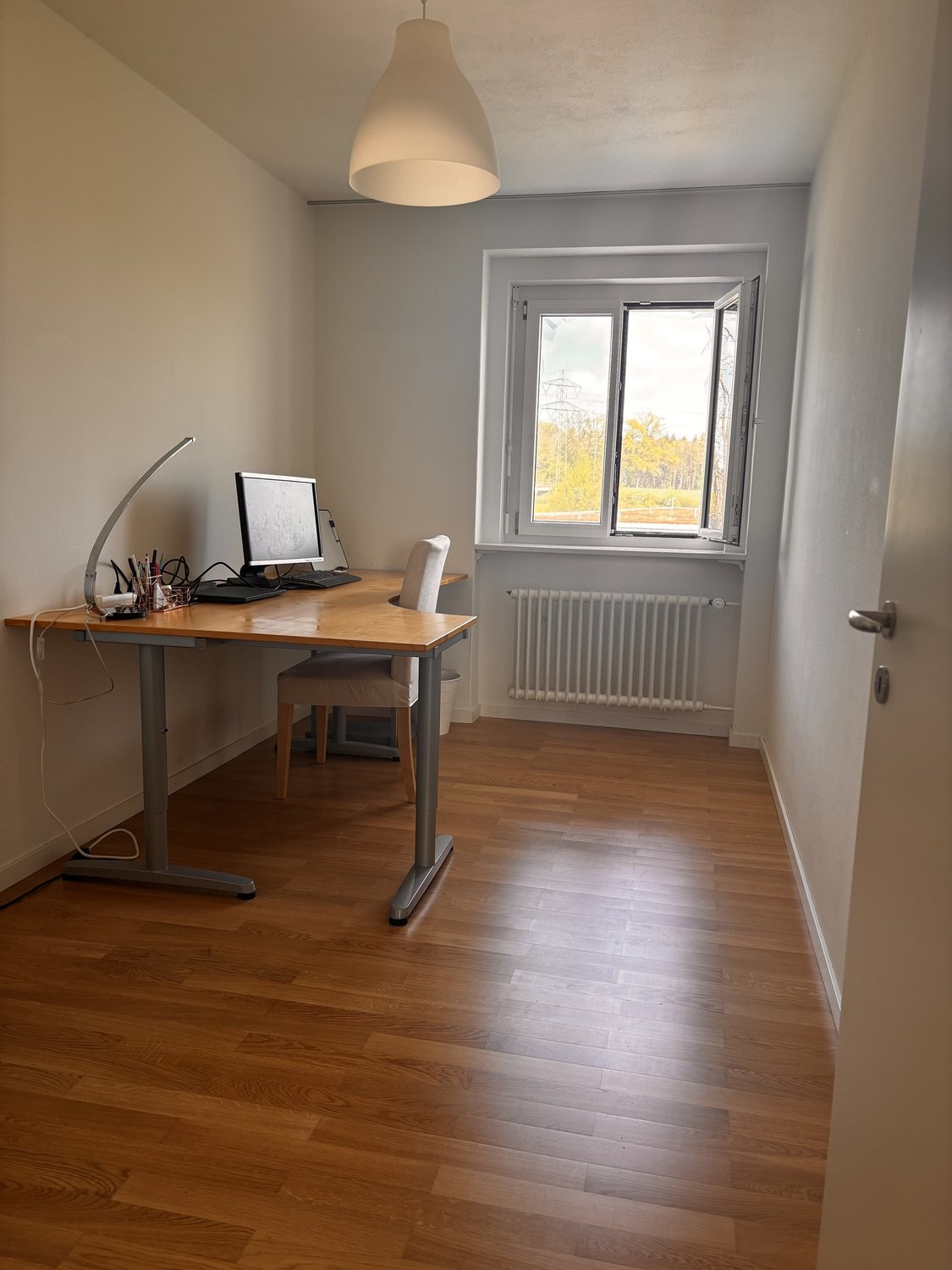 3 rooms furnished flat