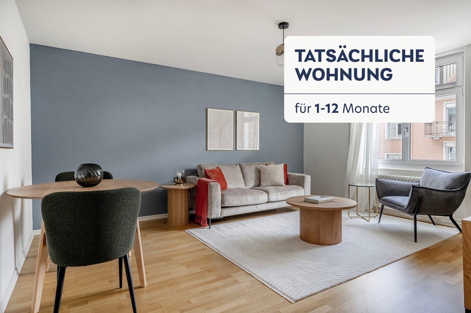 Appartamento arredato con 2 ½ locali