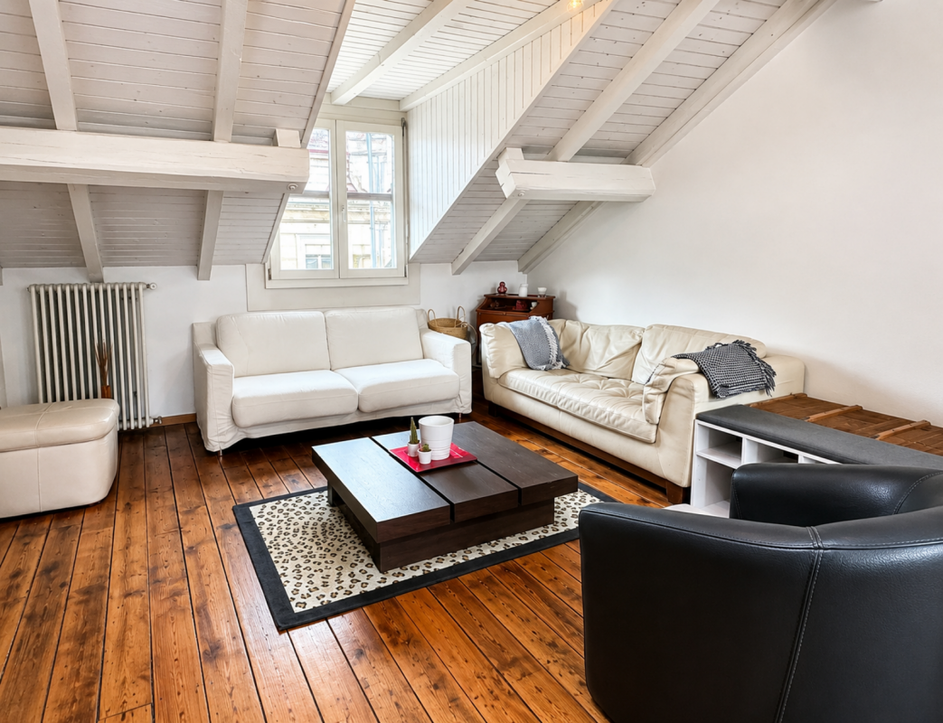 Appartement mansardé de 4 pièces