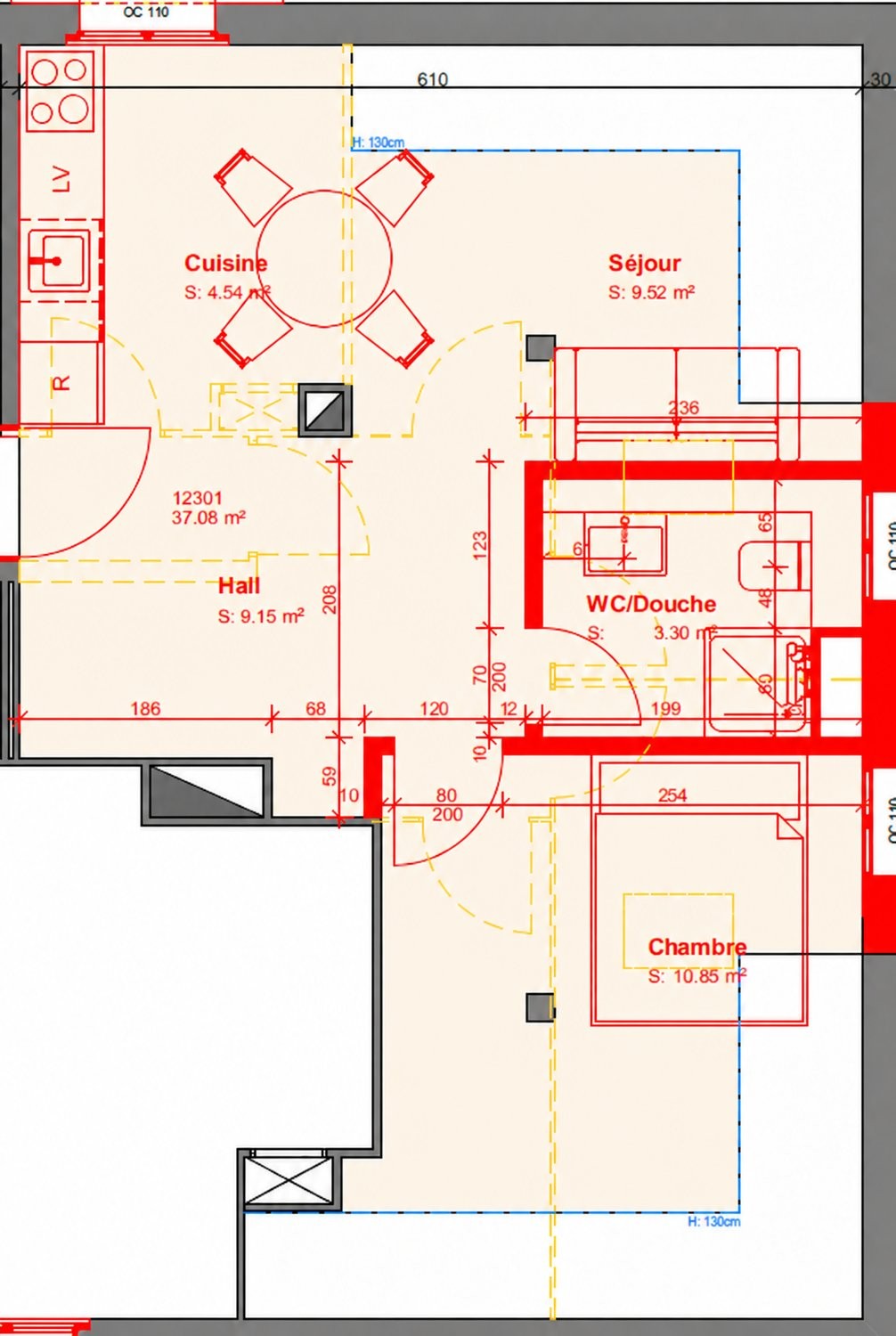 3 ½ rooms apartment, photo 8 sur 8
