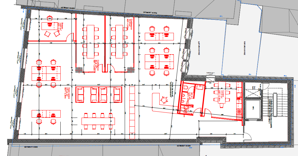 219m² office