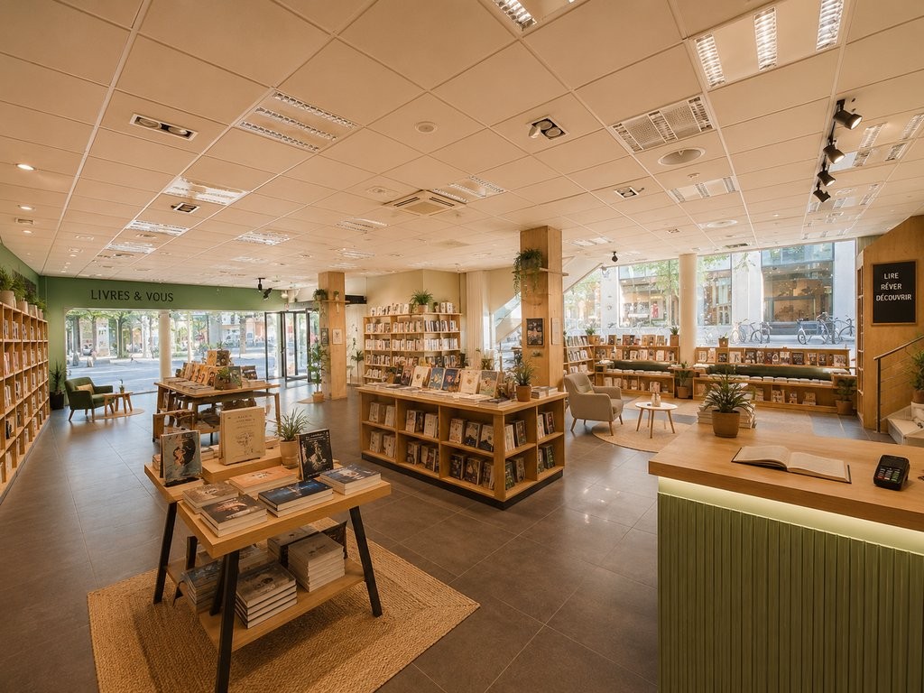 790m² shop