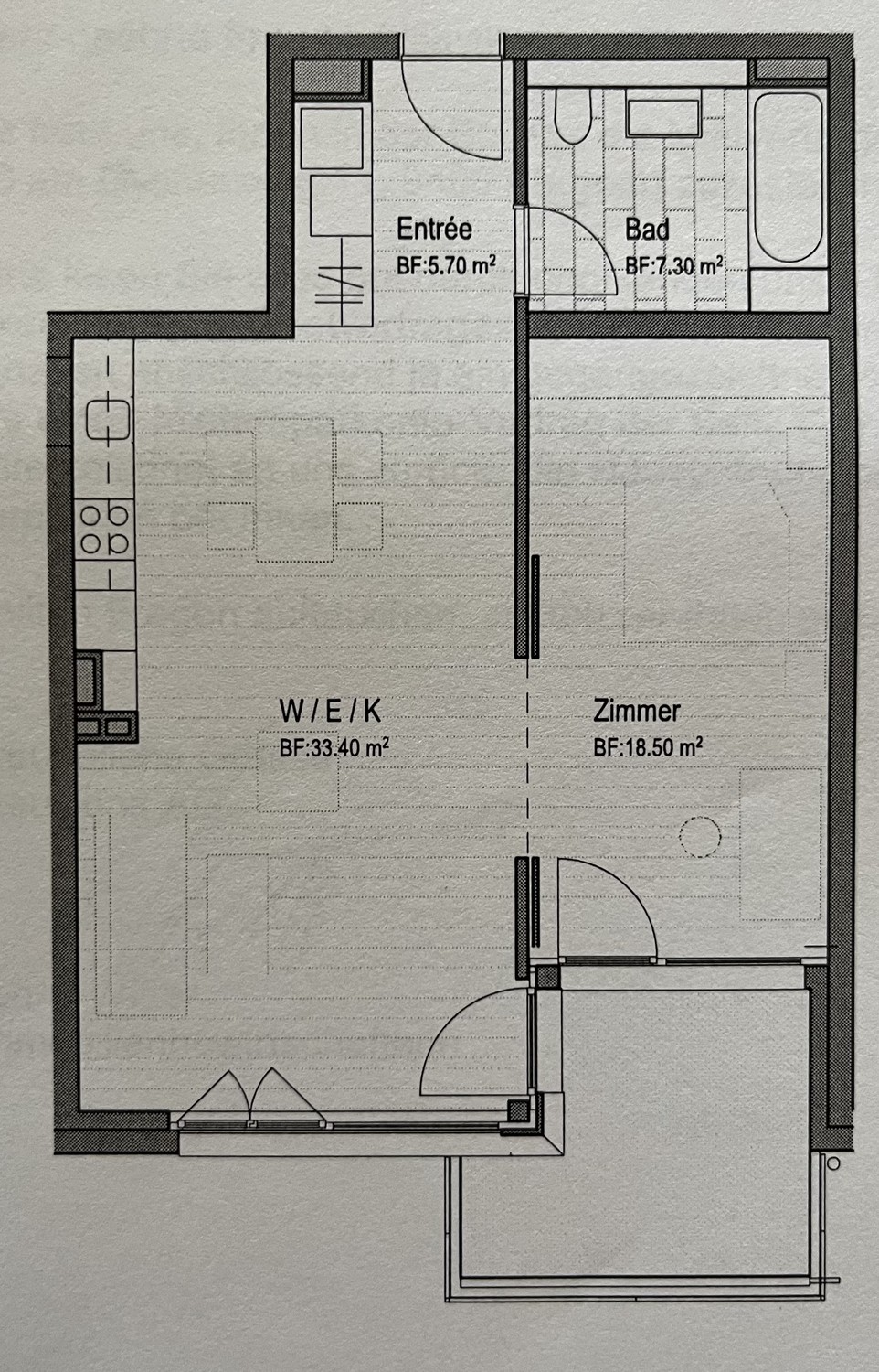 Appartement de 2 ½ pièces, photo 7 sur 7