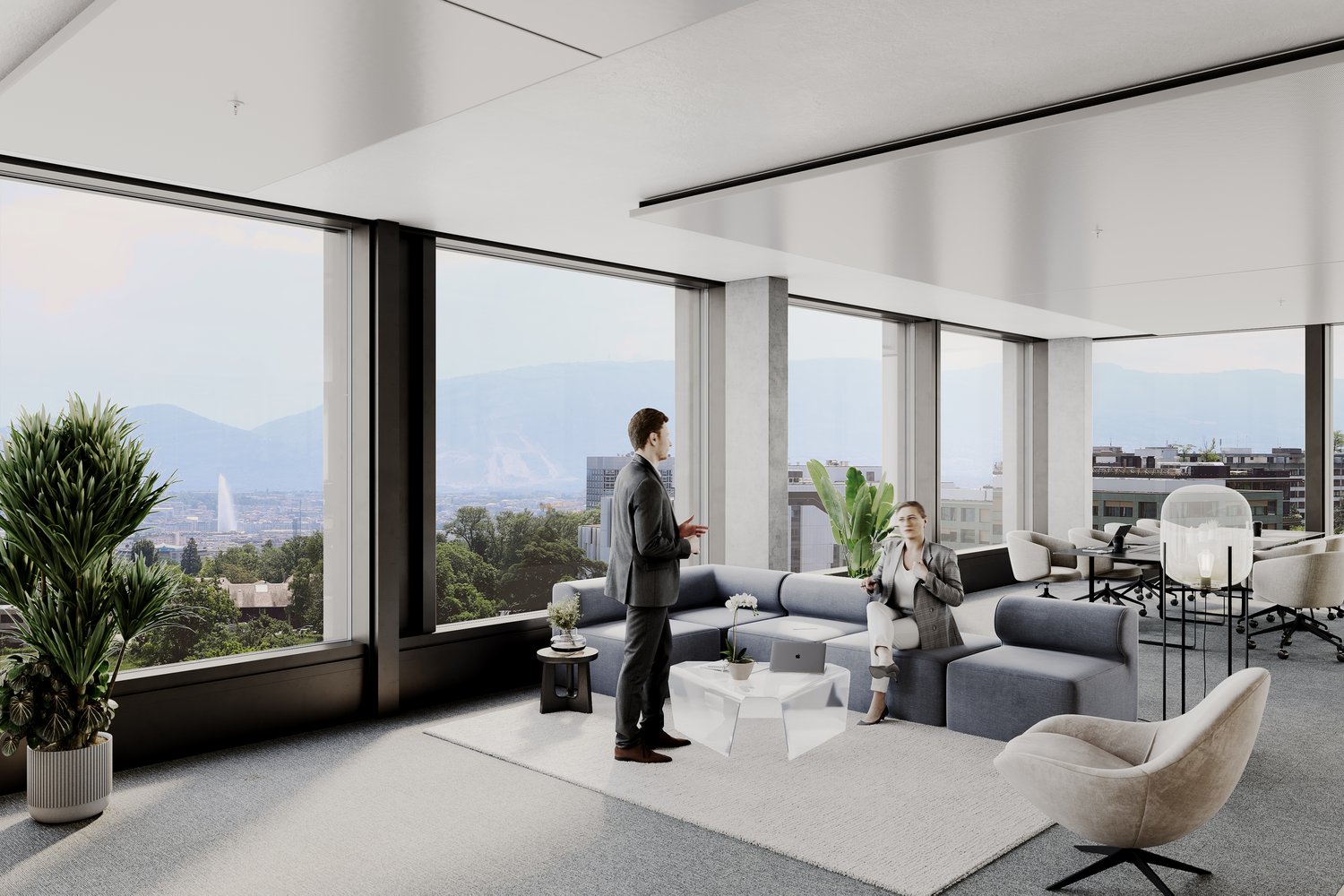 1250m² bureau
