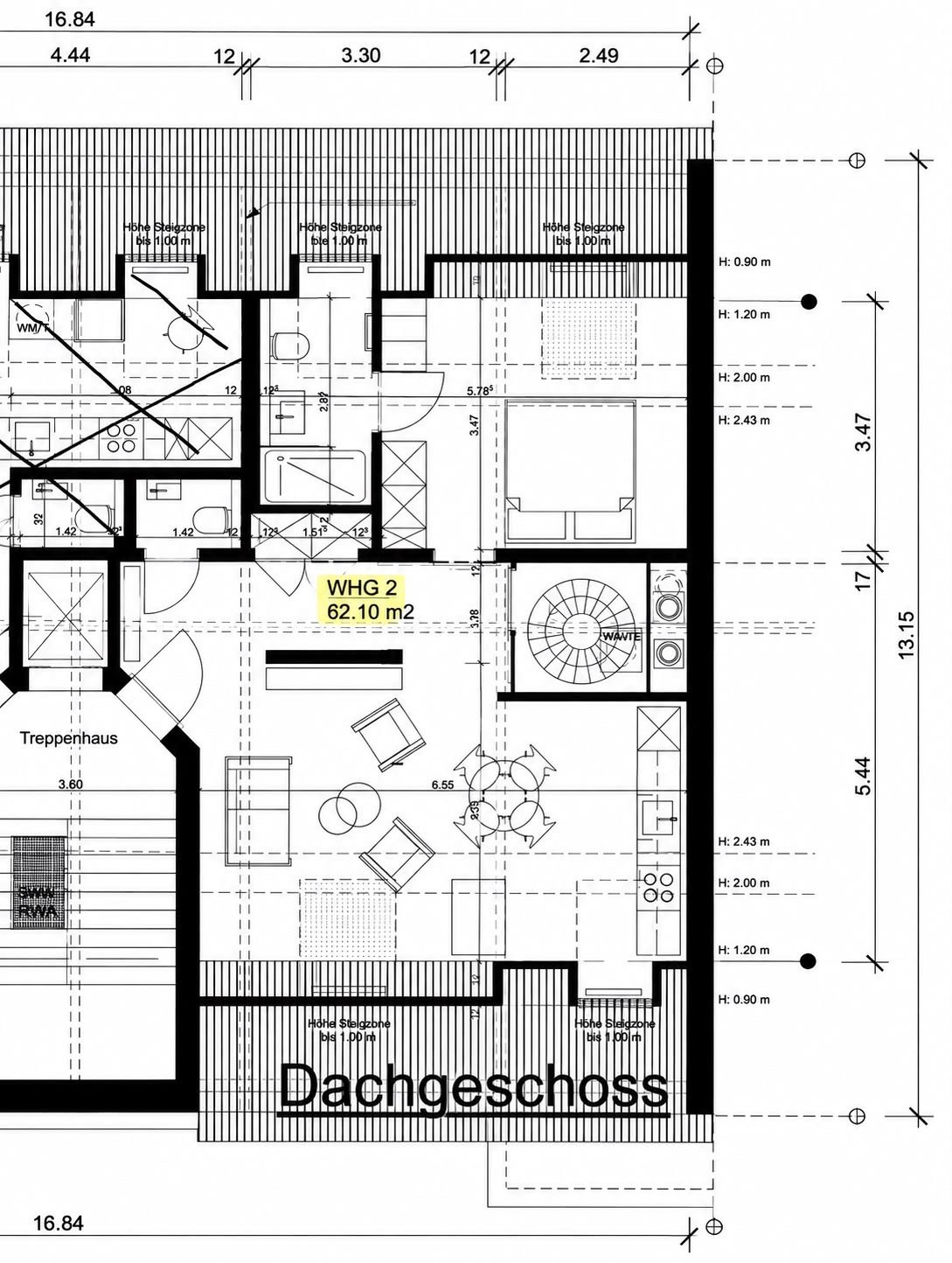 duplex de 3 pièces, photo 9 sur 10