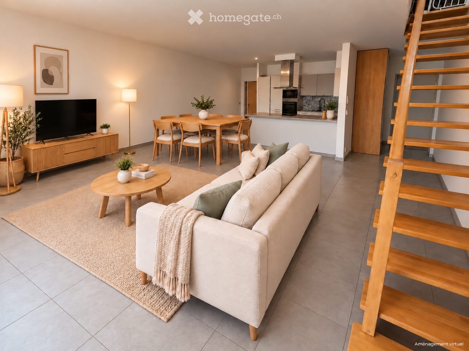 3 rooms apartment, photo 2 sur 5