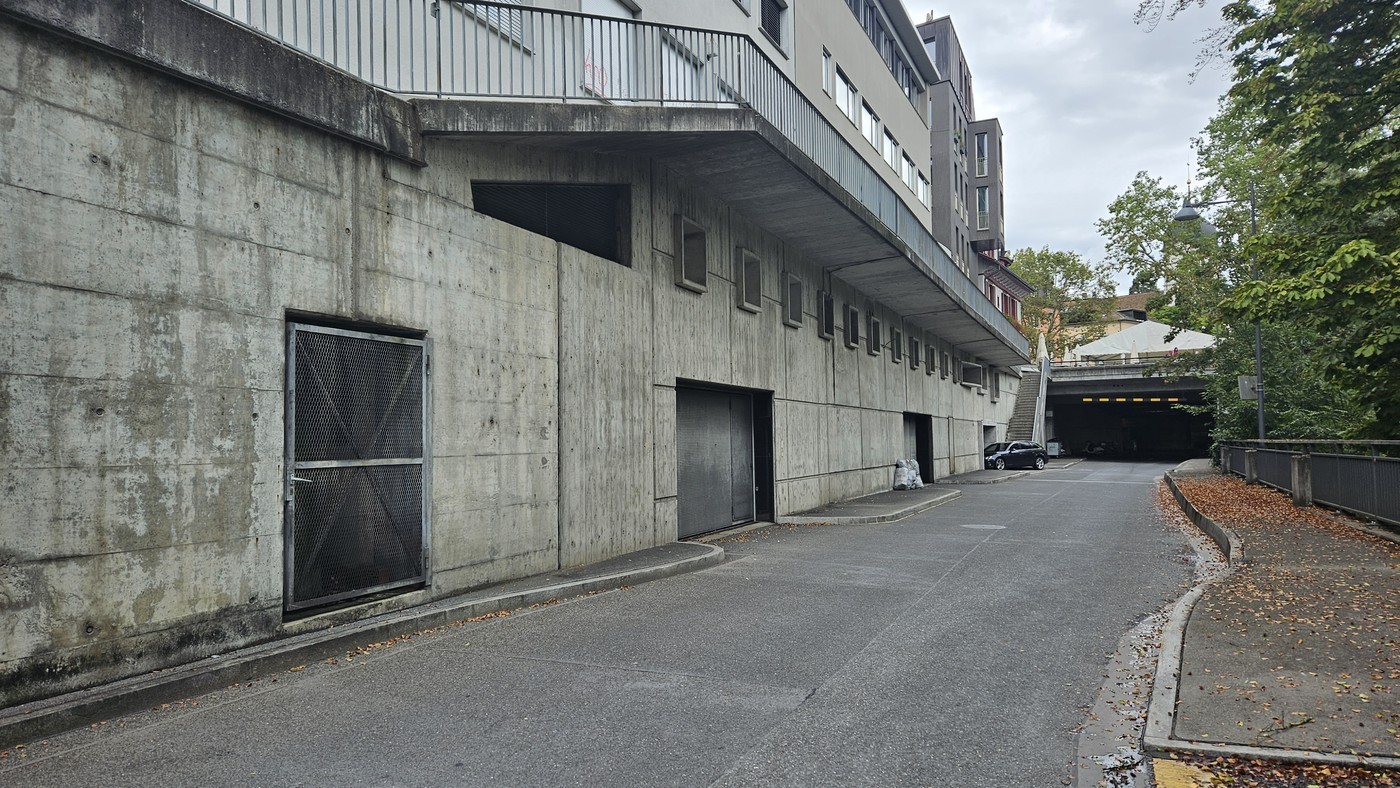 Place de parc souterrain