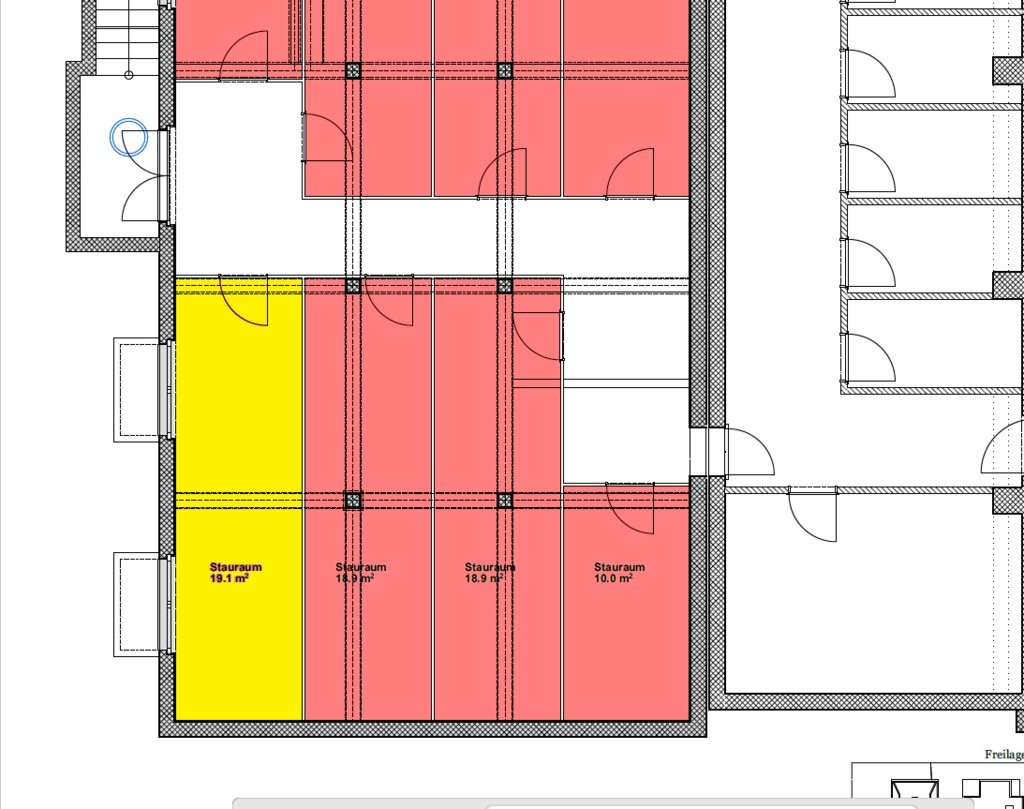 19m² pièce de stockage