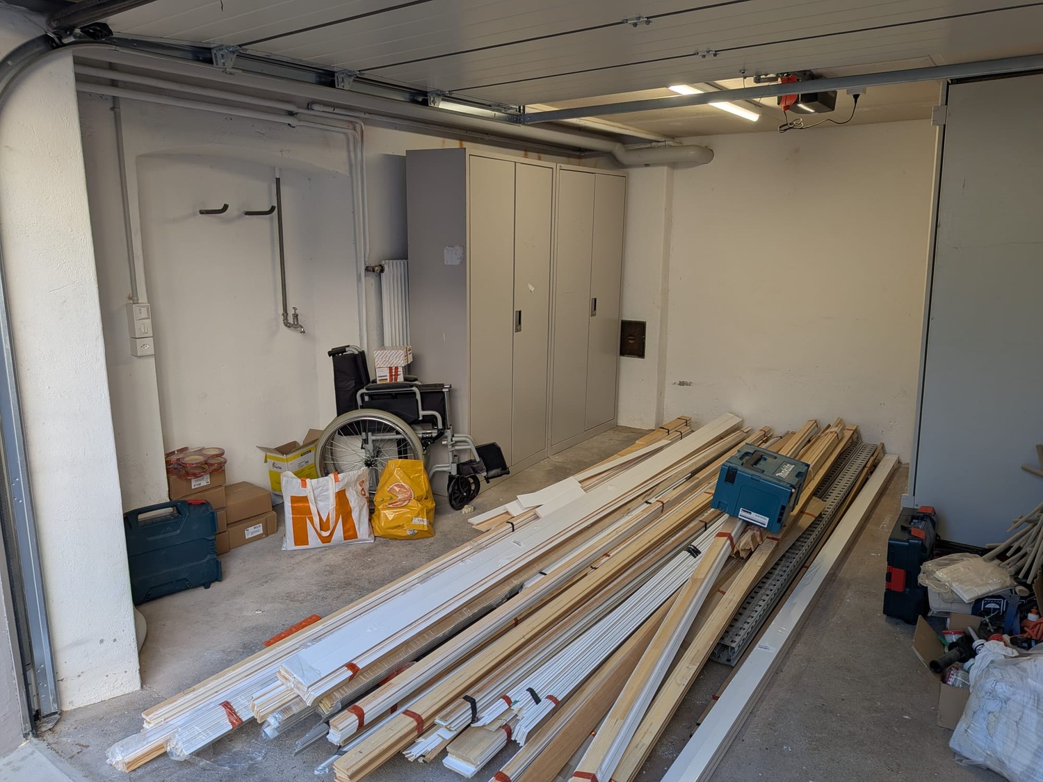 emplacement ouvert de 15m²