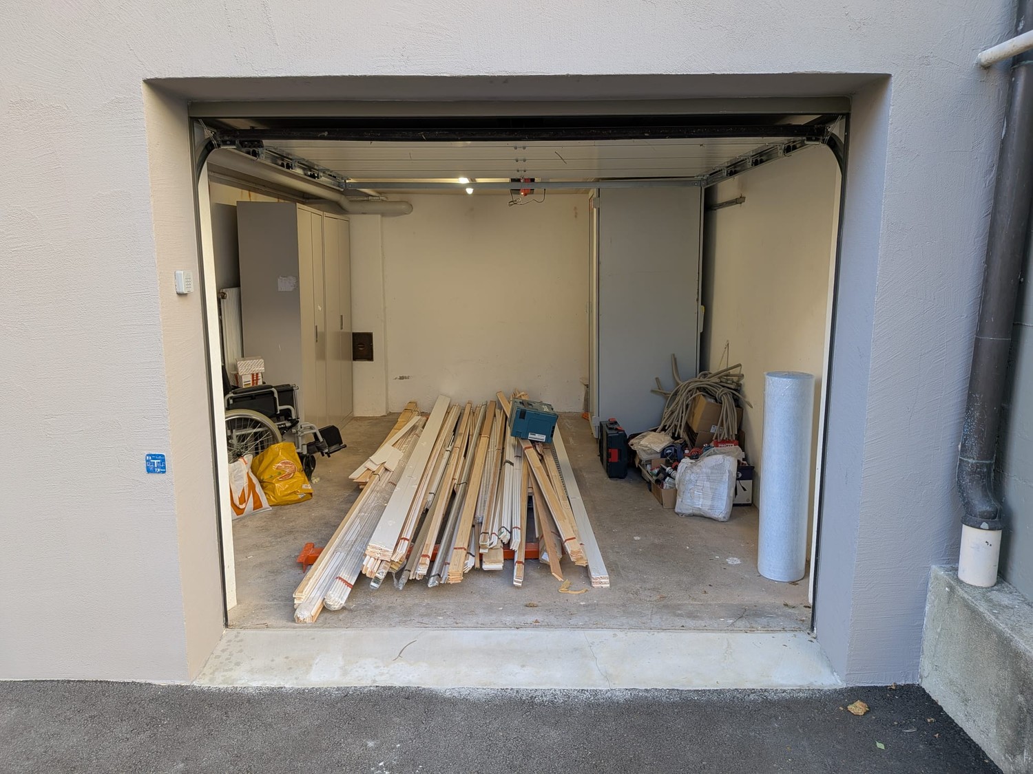emplacement ouvert de 15m²