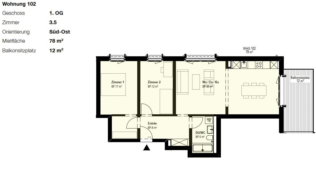 Appartement de 2 ½ pièces, photo 9 sur 10