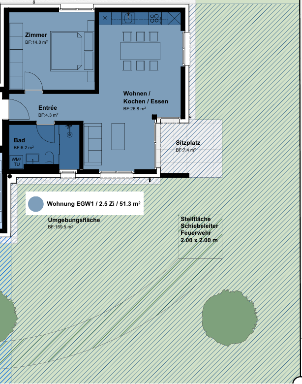 Appartement de 2 ½ pièces, photo 7 sur 7