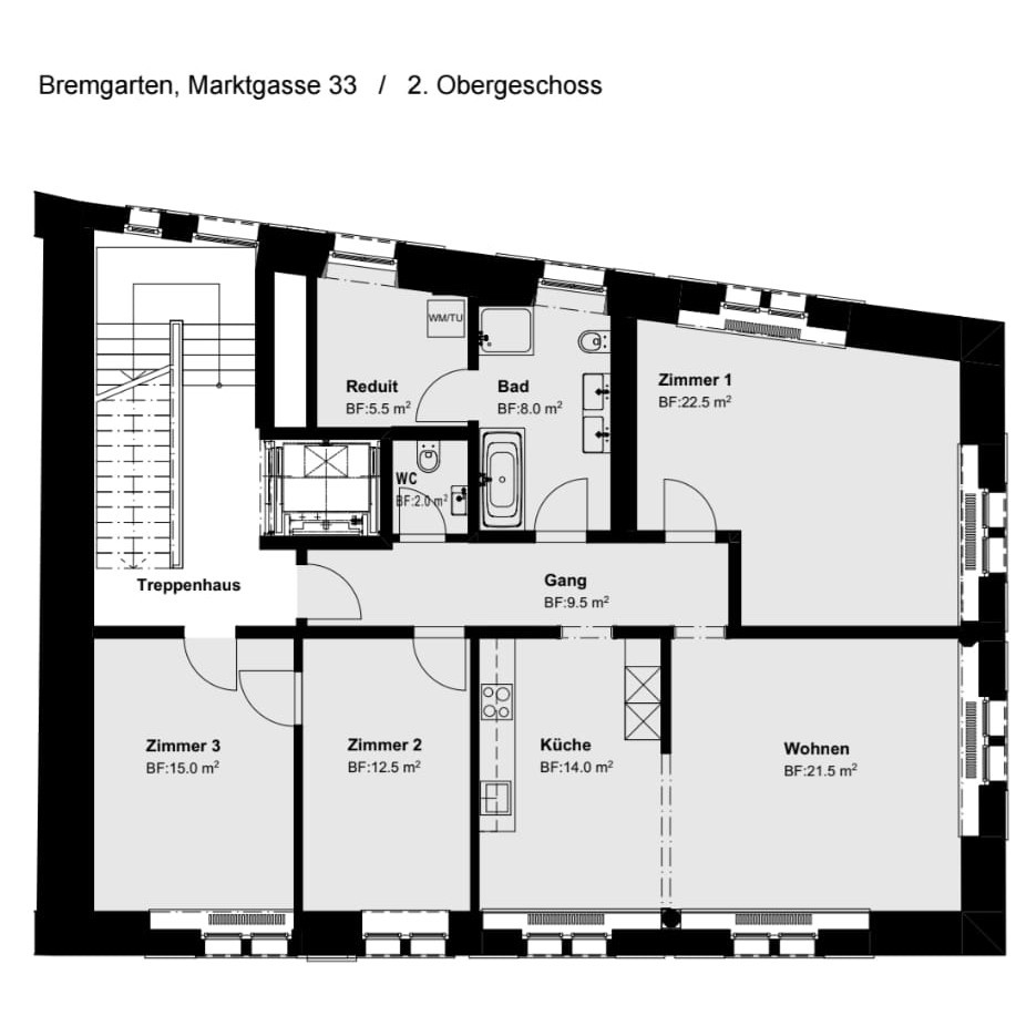4 ½ rooms apartment