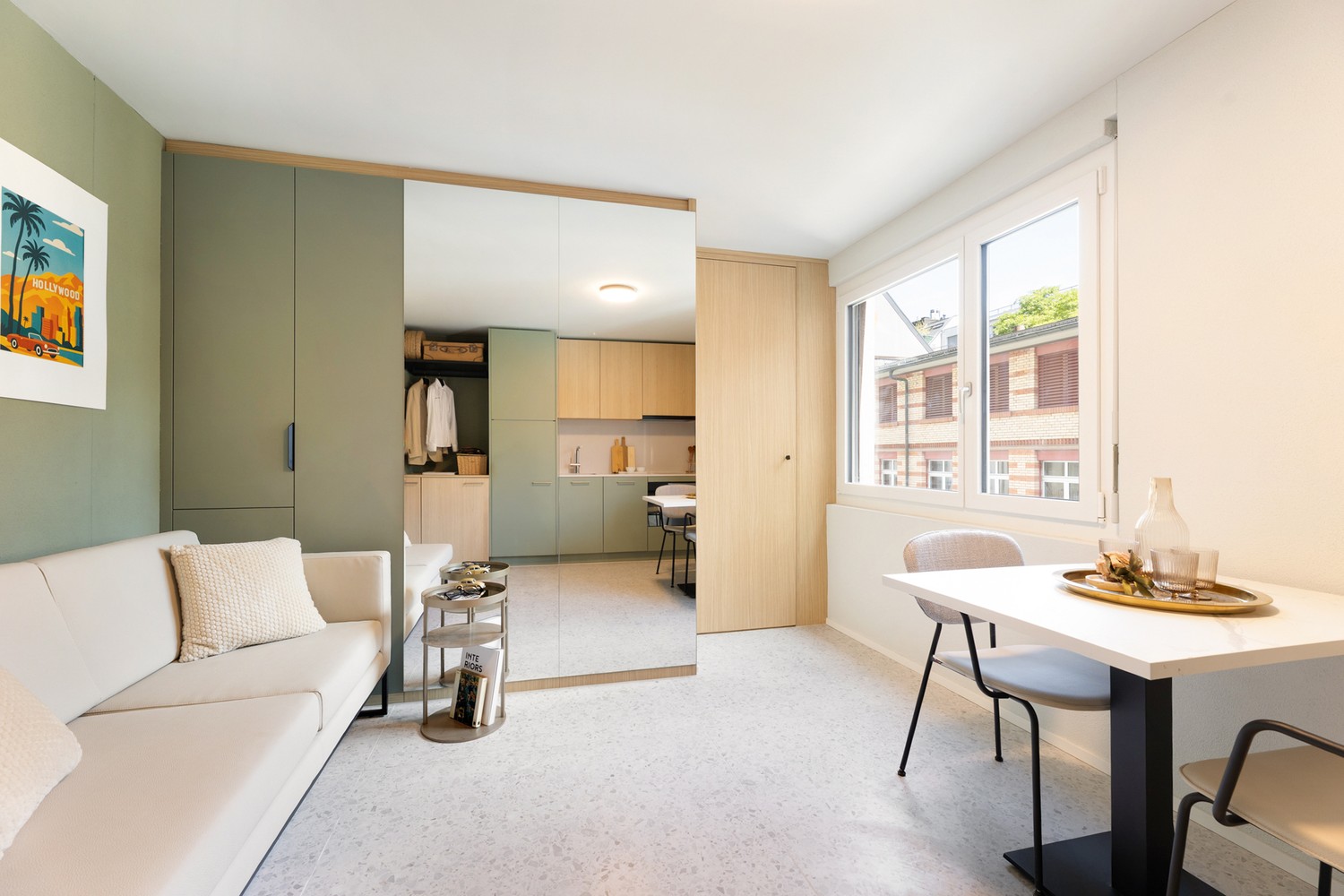 Appartement meublé de 2 pièces, photo 1 sur 5